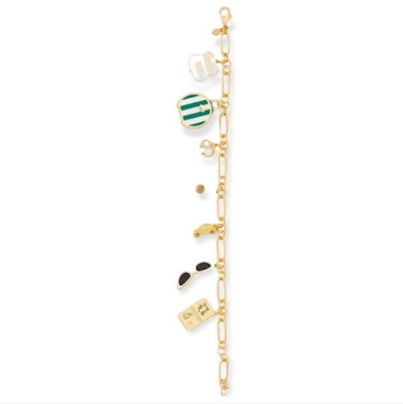 🔹️Kate spade 🔹️Off We Go Travel Charm Bracelet, Multi - Picture 2 of 9